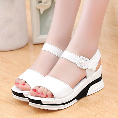 Fashion Sandals Women's Flat Shoes Platform Slippers Casual Shoes