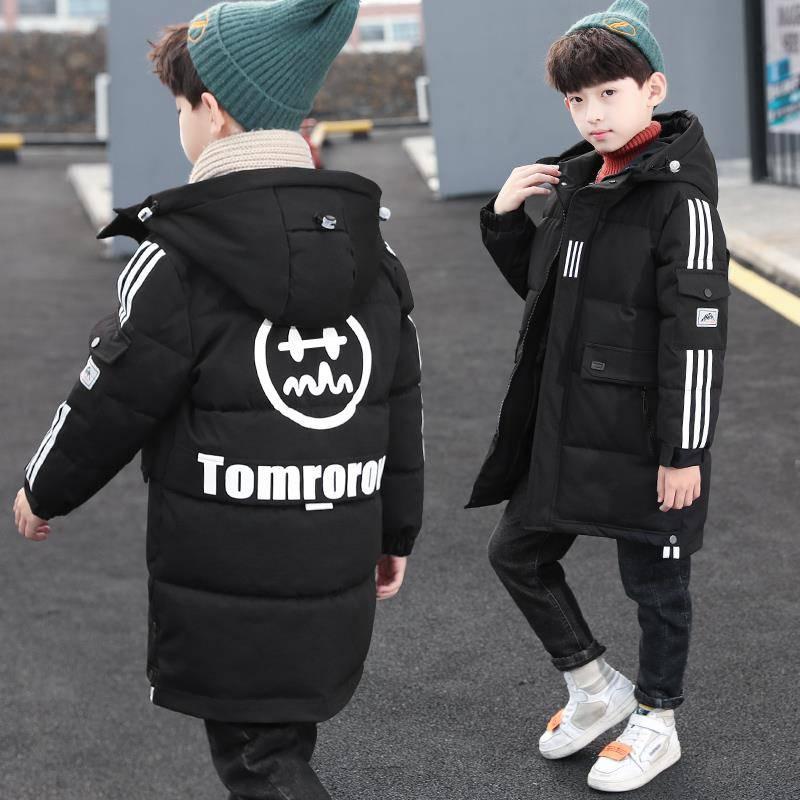 Boys Jackets Winter Down Coat  Boys Outerwear Clothing for Children Warm Coat Boys Hooded Jacket