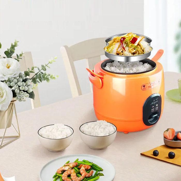 Mini Rice Cooker 1 - 2 People with Dormitory Small Capacity Can Be Cooked In Portable Rice Cooker Soup