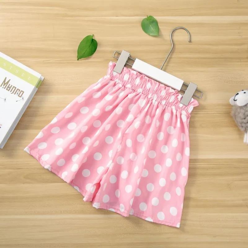 Girls' Shorts Summer Clothes Thin Children's Daisy High Waist All-match Culottes