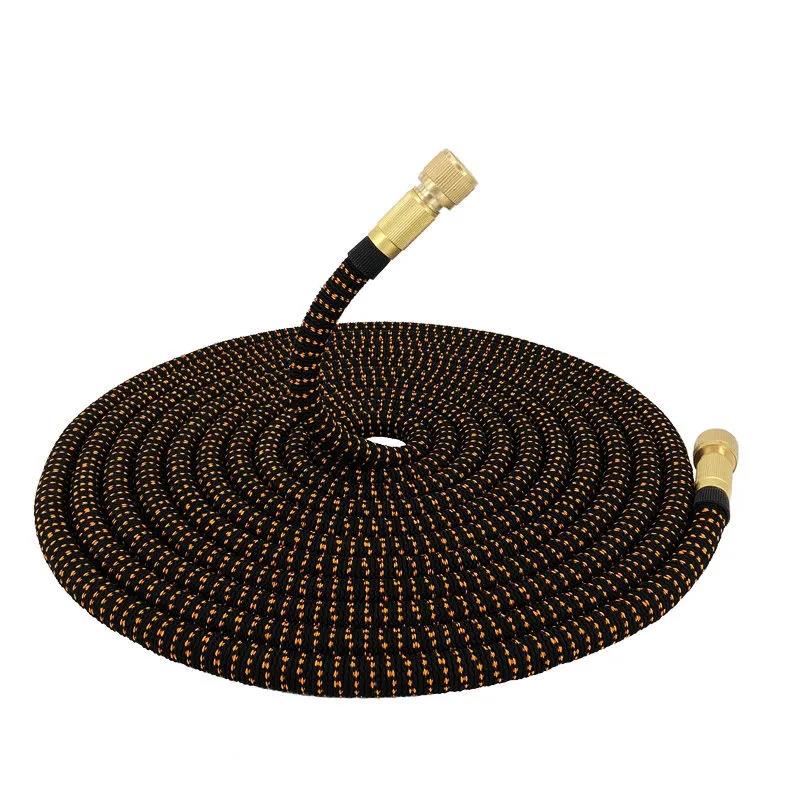 High Pressure Telescopic Hose Metal Car Wash Water Gun Household Faucet Hose Hose Flushing Set Garden Watering Tool