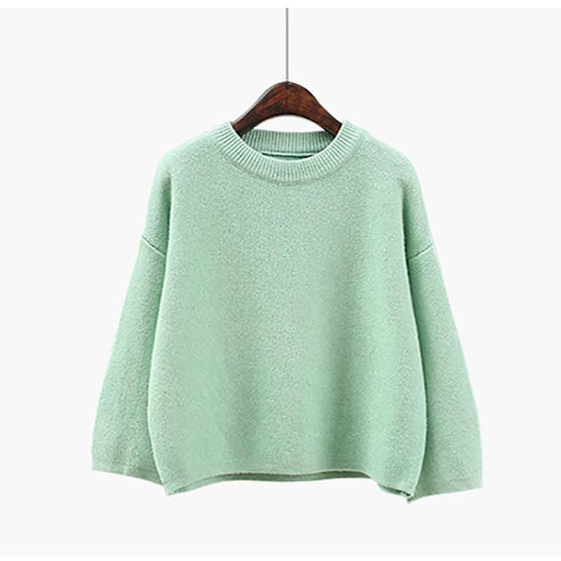 Loose Sweater Suit Women Pullover Sweater and Knitted sleeveless Strap Sweater Dress Two-piece Set Spring Autumn Solid Color Student Fashion Outfits