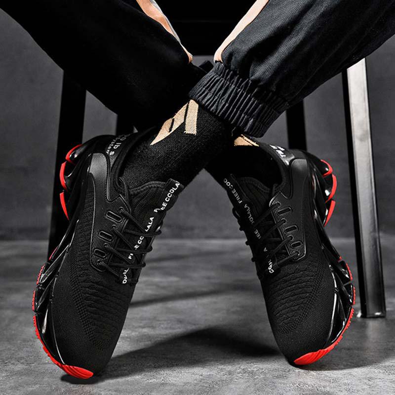 Men Sneakers Air Cushion Basketball Shoes Non-slip Breathable Couples Running Shoes Blade Shoes