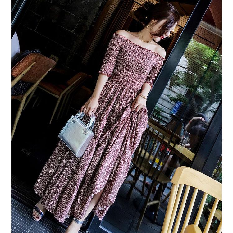 Femme Summer Dress 2020 Strapless Short Sleeve Retro Women Vintage Dresses Rockabilly Party Dress