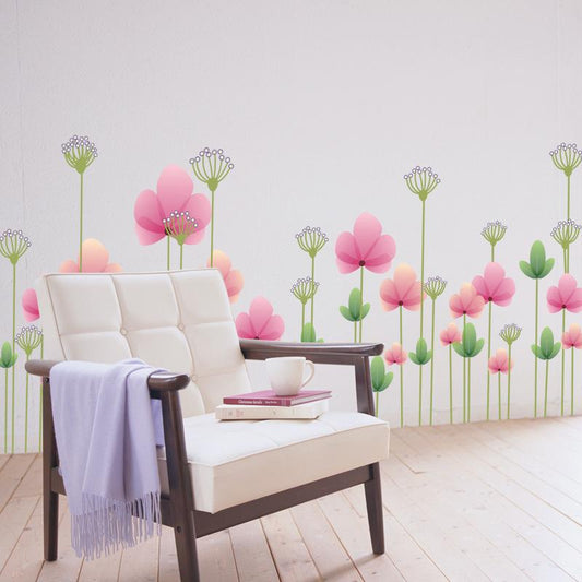 Korean version of the living room bedroom decoration pvc removable