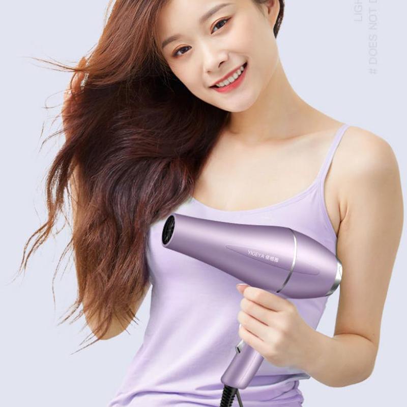 1200W Hair Dryer Set Blu-ray Hair Care Hot/cold Hair Dryer High-power Silent Haircutting Equipment