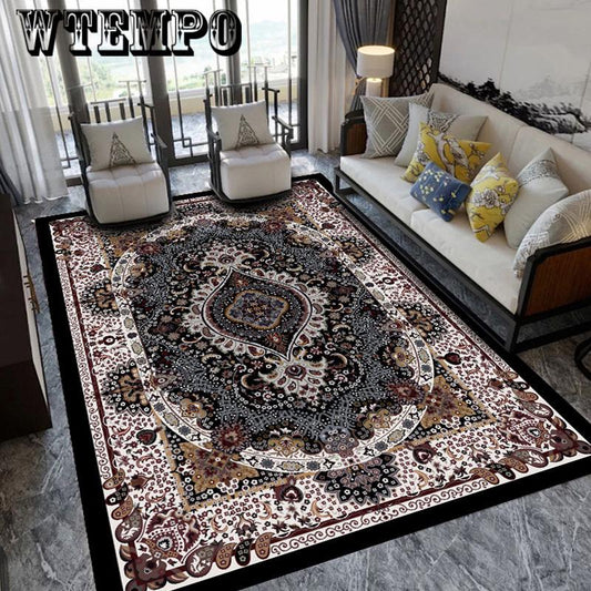 Moroccan style Living Room Carpet Home Vintage Rugs For Bedroom Carpets Sofa Tea Table Rug