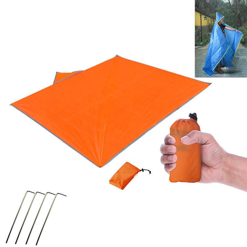 Outdoor Travel Camping Moisture-proof Mat Lawn Mat Mini Folding Waterproof Ground Cloth Portable Pocket Beach Picnic Mat