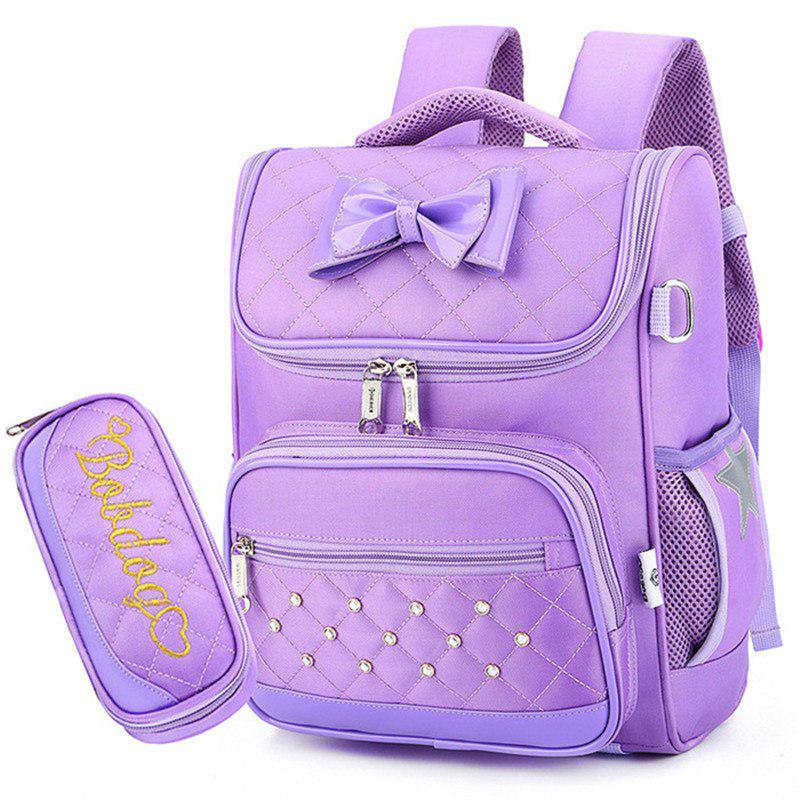 Cute Bow Princess Backpack School Backpacks For Girls Kids Satchel School Bags For Kindergarten Moch