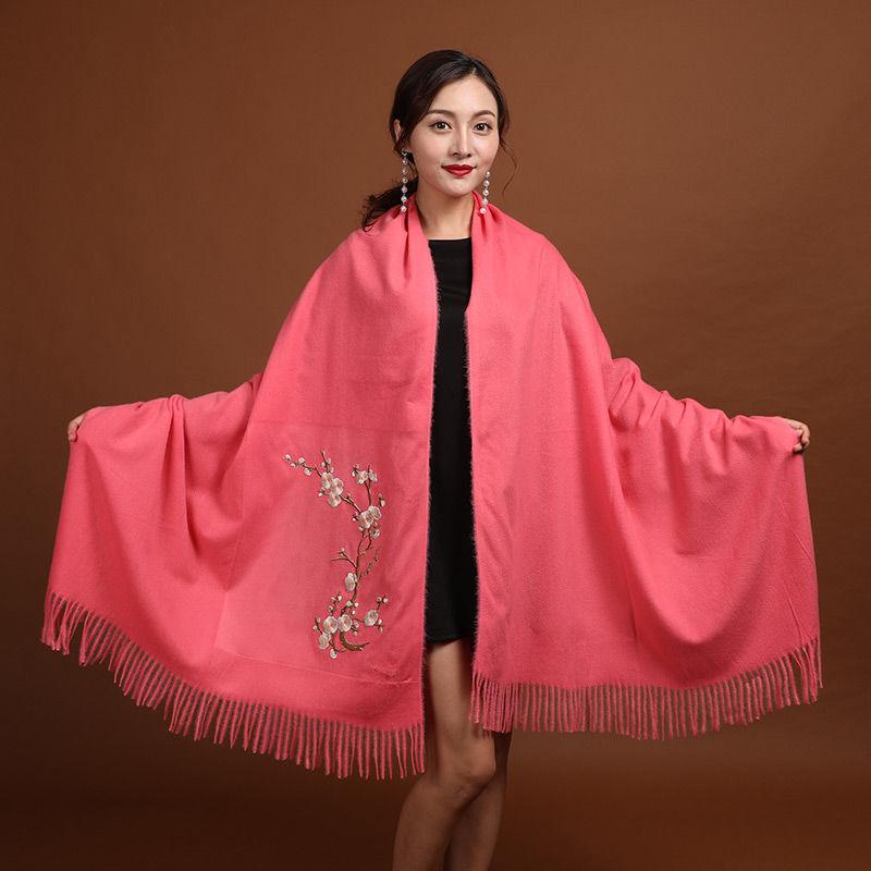 Cashmere Women Scarf Warm Shawl Wool Stole Head Neck Long Winter Scarf Women for Ladies