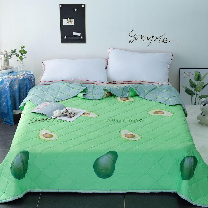 Double Air-conditioning Quilt Washed Cotton Quilt Student Single Summer Dormitory Spring and Autumn Quilt