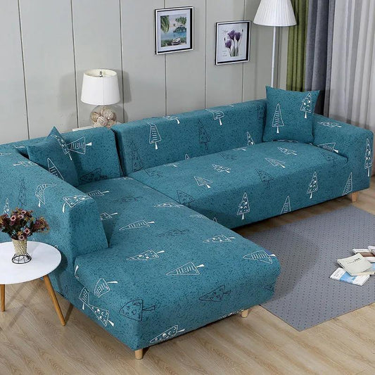 Nordic Style Four Seasons Printing All-inclusive Universal Universal Elastic Sofa Cover