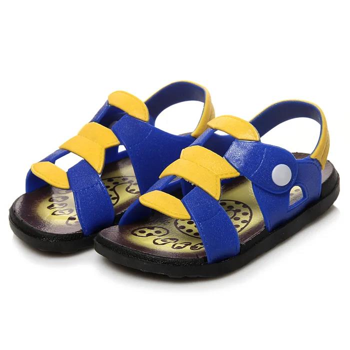 Children's Summer Shoes Non Slip Flat Colorful Casual Sandals Little Boys' Soft Sole Light Outdoor Beach Sandals