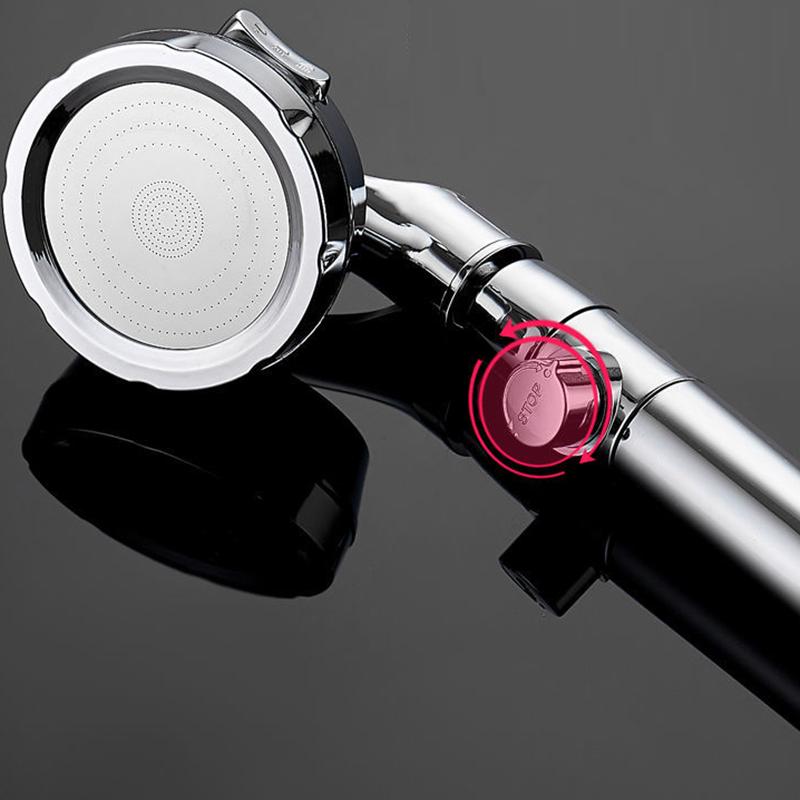 Pressurized Shower Head Shower Large Water Pressurized Bathroom Shower Rain Flower Wine High Pressure Bath Nozzle Household Set