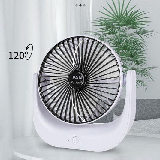 12V Rechargeable Boutique Fan Car Truck Fan Car Home Dual-purpose Fan with USB Head 3000mAh