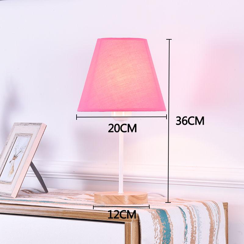 Simple and Modern Bedroom Lamp Creative Warm and Romantic Home Table Lamp Bedroom Bedside Lamp Light Dimming Counter Lamp