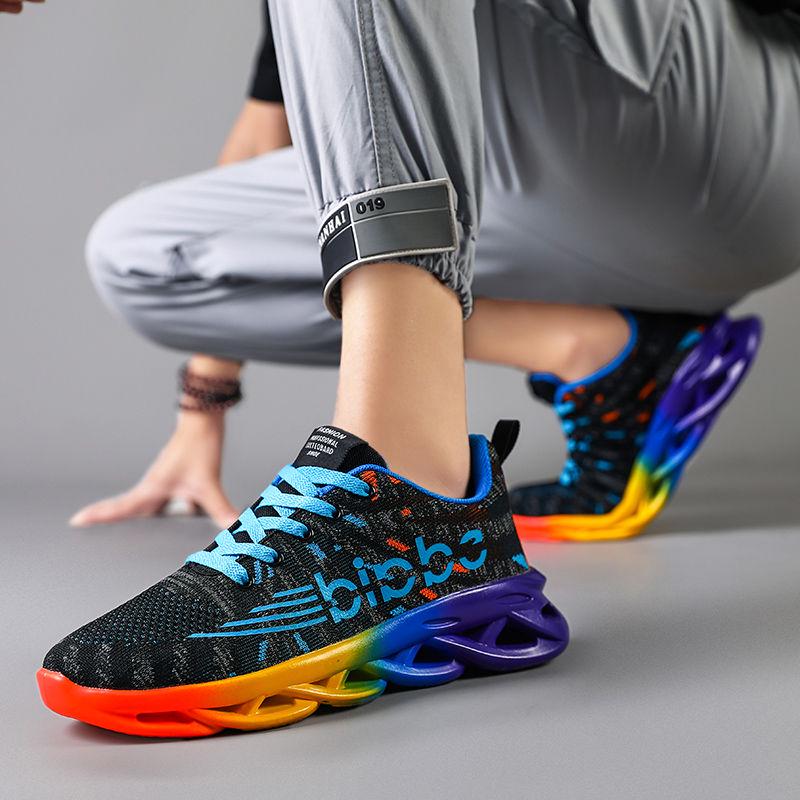 Summer Men's Shoes Sports Shoes Men's Deodorant Korean Men's Breathable Running Shoes Boys Shoes