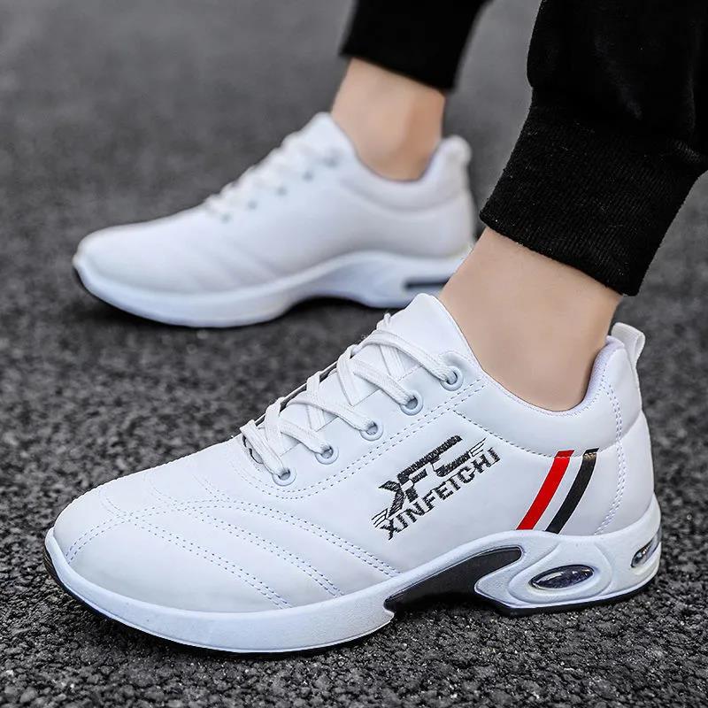 Men's Spring and Autumn Shoes Contrast Color Versatile Sports Shoes Non Slip Lightweight Flat Casual Shoes