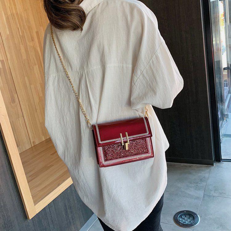 Bag Female Fashion Messenger Bag Mini Wild Shoulder Diagonal Ladies Chain Small Square Bag