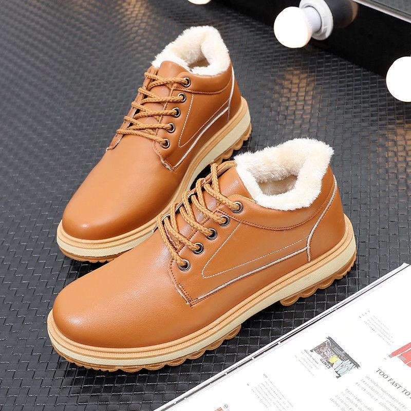 Outdoor Casual shoes Men's shoes Winter Cold protection Non-slip shoes Keep warm Cotton shoes