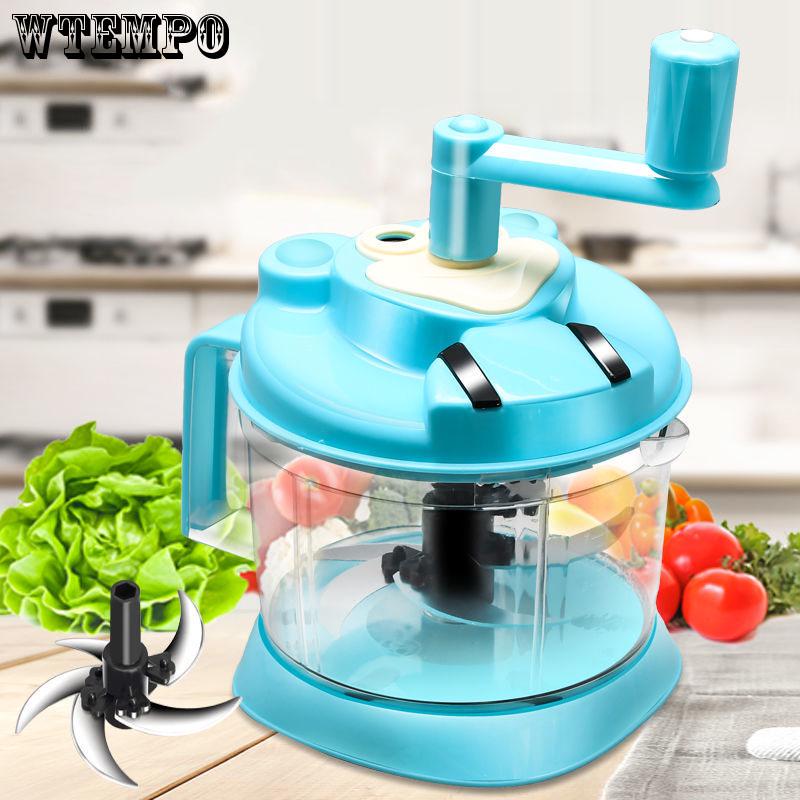 2.5L Shredder Multifunctional Vegetable Chopper Cutter Fruit Shredder Manual Meat Grinder