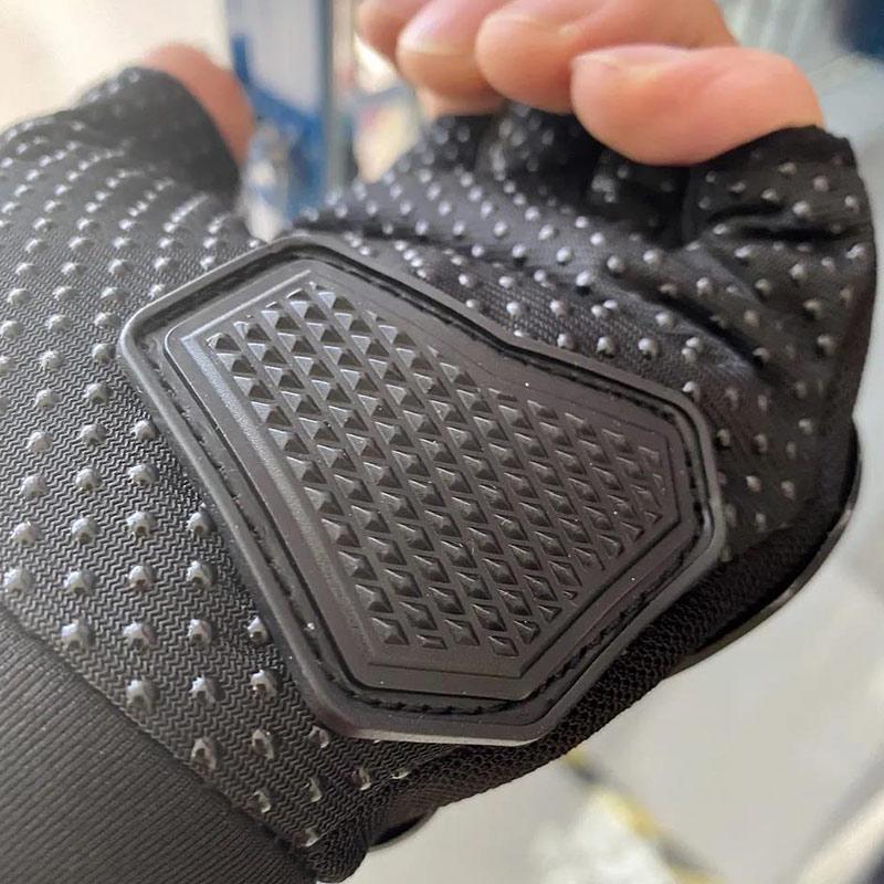 Outdoor Half-finger Gloves Knight Gloves Mechanical Work Gloves Bicycle Motorcycle Motocross Men and Women Sports Protective Riding Gloves