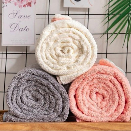 Larger Bath Towel Towel Adult Pure Cotton Absorbent Men and Women Cute Children Thickened Bath Towel Student Korean Bath