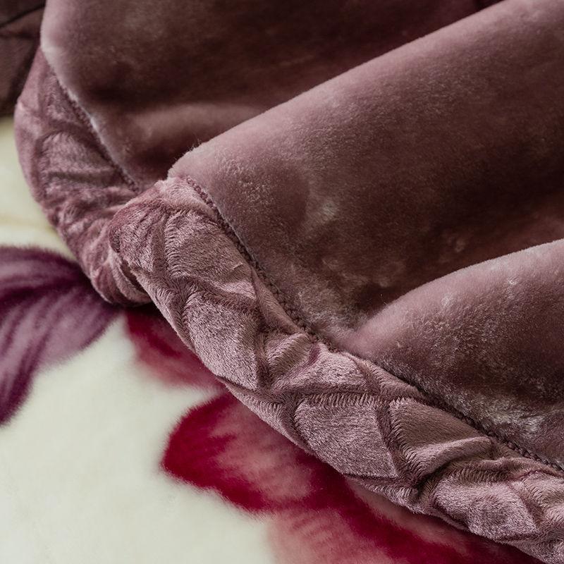 Double-layer Thickening Plus Velvet To Keep Warm and Breathable Winter Blankets Super Soft and Fluffy Heavy Warm Flannel Blanket Coral Fleece Sheets