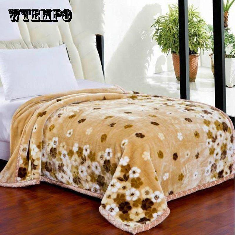 Wedding Blanket Fashion Cashmere Blanket Bedding Double Thick Blanket Winter Blanket