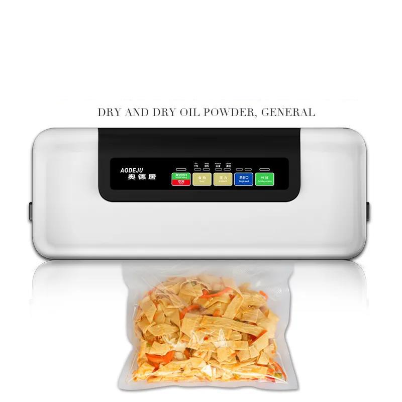 Best Food Vacuum Sealer 220V/110V Automatic Commercial Household Food Vacuum Sealer Packaging Machine Include 10Pcs Bags