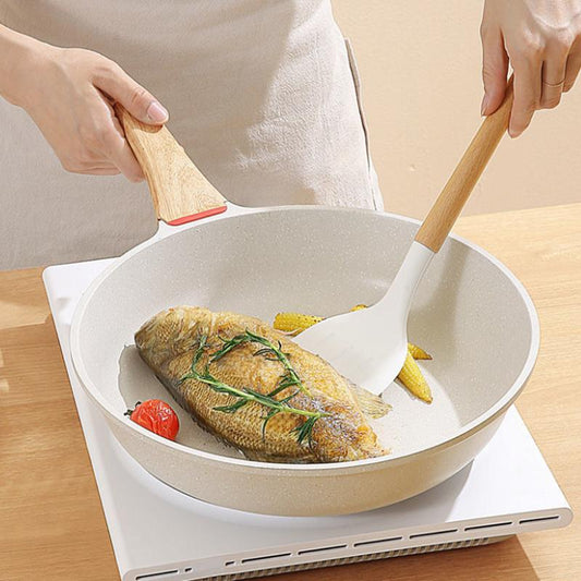 Maifan Stone Pan Non-stick Pan Household Steak Pancake Omelette Small Frying Pan Induction Cooker Gas Stove Applicable