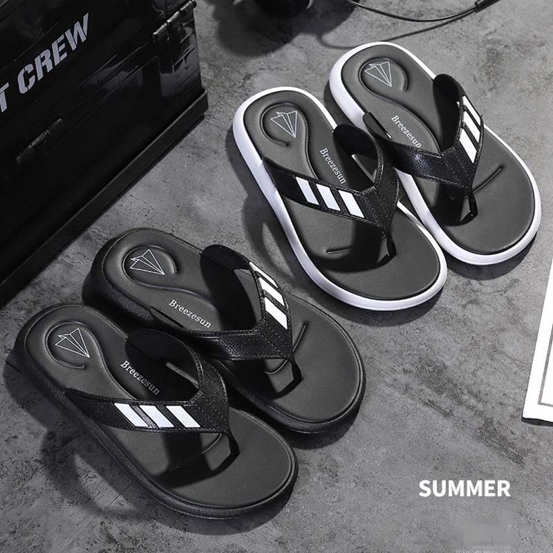 Flip-flops Men's Summer Fashion Beach Shoes Non-slip Deodorant Trend Korean Sandals and Slippers