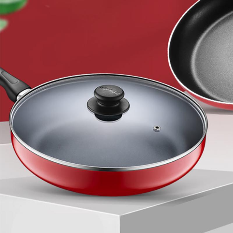 Fume-free Pan, Non-stick Pan, Cooking Pan, Household Frying Pancake, Multi-function Gas Induction Cooker, Universal