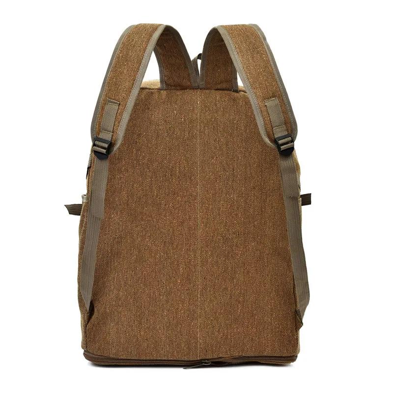 100 Liters High-capacity Backpack Men's Canvas Thickened Luggage Bag Sports Outdoor Mountaineering Large Bag Travel Backpack Women