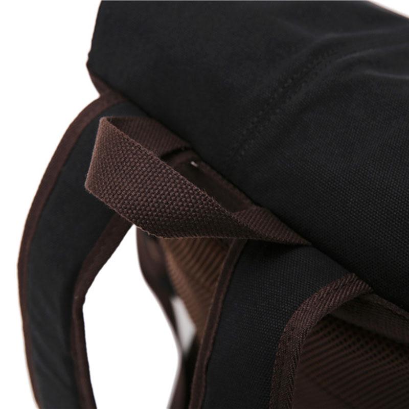 Canvas Backpack Men Large Capacity Waterproof Student Computer Bag Outdoor Sports Travel Bags