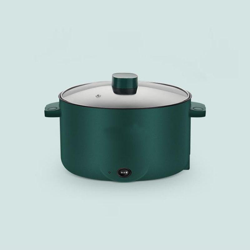 Electric Cooker Household Dormitory Pot Multifunctional Integrated Electric Wok Electric Skillet Cooking Electric Cooker Non-stick Pan