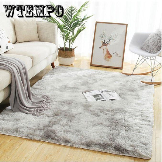 Fluffy Carpet White Faux Sheepskin Wool Carpet Decor Carpet Living Room Bedroom Balcony Mat