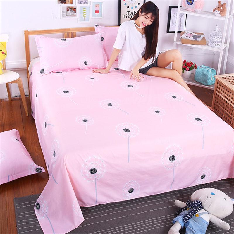 Skin-friendly Bed Sheet Four Seasons Universal Student Dormitory Bed Linen Household Bedding