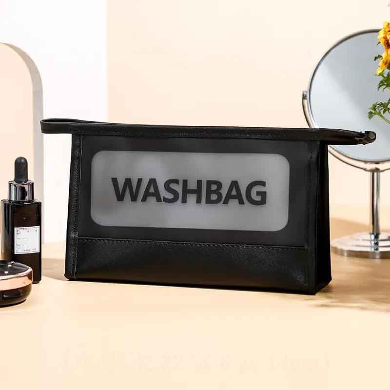 Cosmetic Bag Women's Transparent Travel Portable Waterproof Skin Care Products Large-capacity Storage Bag Wash Bag