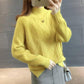 2019 Autumn Women Lady Sweater High Elastic Turtleneck Sweater Women Slim Bottoming Knitted Pullover