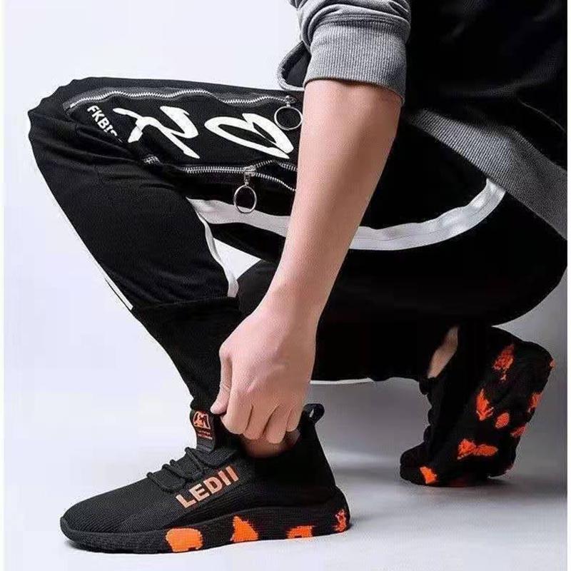 Men's Shoes Casual Sports Shoes Trendy All-match Running Shoes Lightweight and Breathable Fashion Travel Shoes