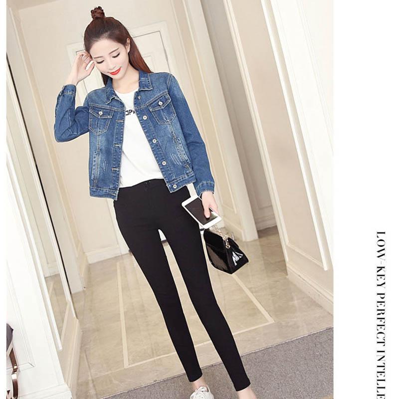 Women's Denim Jacket Loose Korean Style Western Style All-match Spring and Autumn Jacket Cardigan