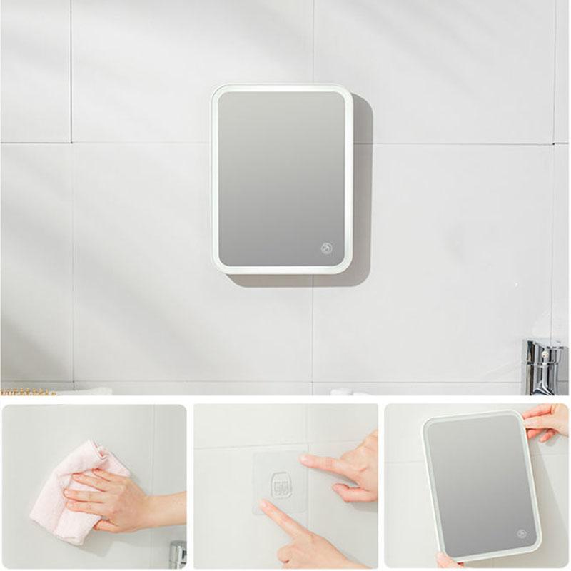 10.6 Inch Rotating with LED Light Touch Dimming Magnifier Cosmetic Mirror Backlit Mirror