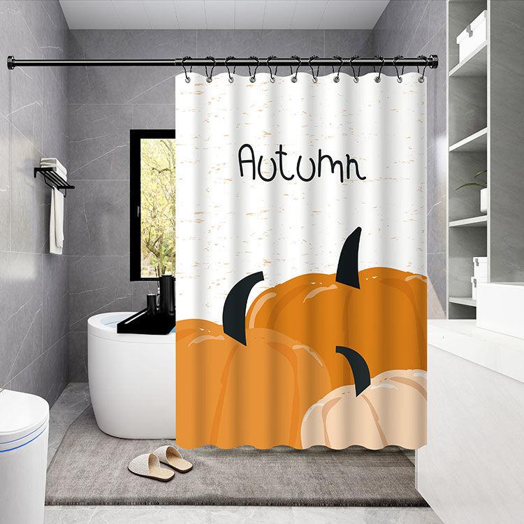 Bathroom Shower Curtain, Waterproof Cloth, Shower Curtain, Thickened Anti-mold Partition Curtain