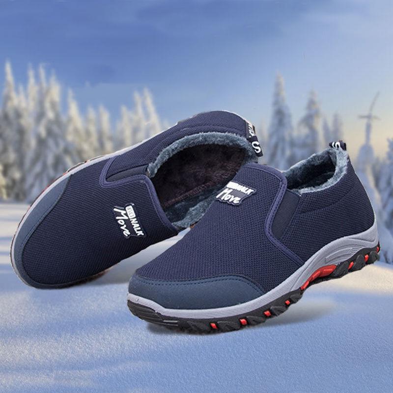 Keep warm Cotton shoes Outdoor Casual shoes Men's shoes Winter Cold protection Non-slip shoes