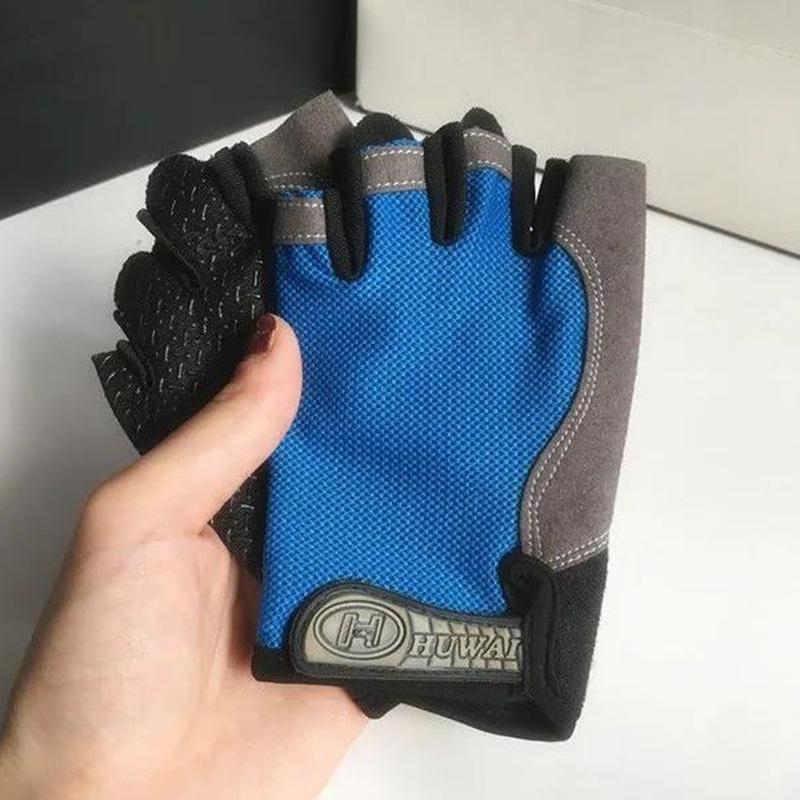 Sports Half-finger Gloves Men and Women Equipment Training Yoga Outdoor Cycling Non-slip Wear-resistant Summer Breathable Fitness Gloves