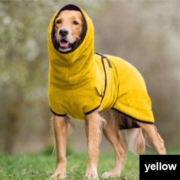 European and American Pet Clothing Fleece Velvet Golden Retriever Dog Thick Warm Clothing Pet Supplies