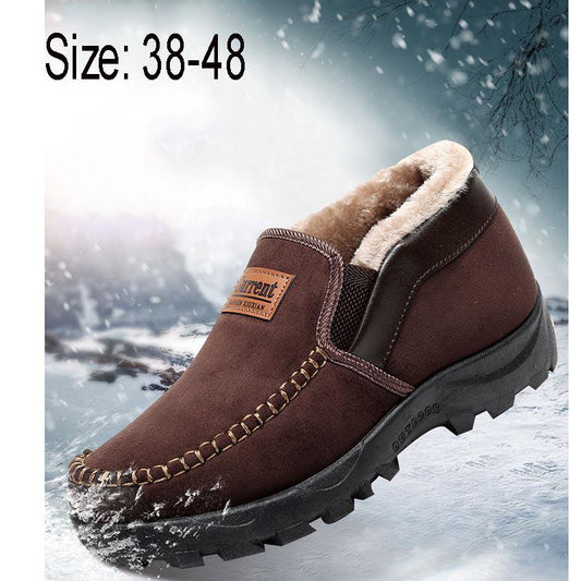 Casual shoes Men's shoes winter Cold protection Non-slip shoes  Keep warm Cotton shoes Outdoor