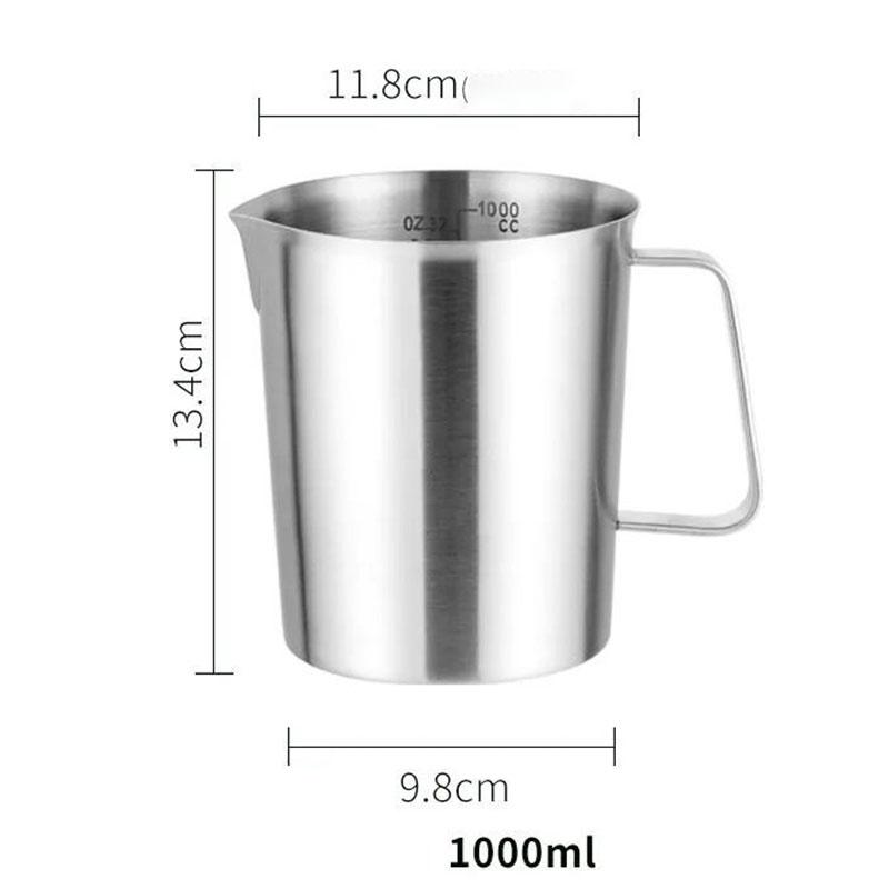 Stainless Steel Coffee Jug Latte Art Cup Milk Beater Cappuccino Espresso Foam Coffee Mug Barista Tools Coffee Accessories