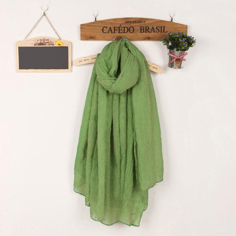 Scarfs for  Women Cotton Line Scarf Solid Color Warm Scarf Holiday Beach Shawl